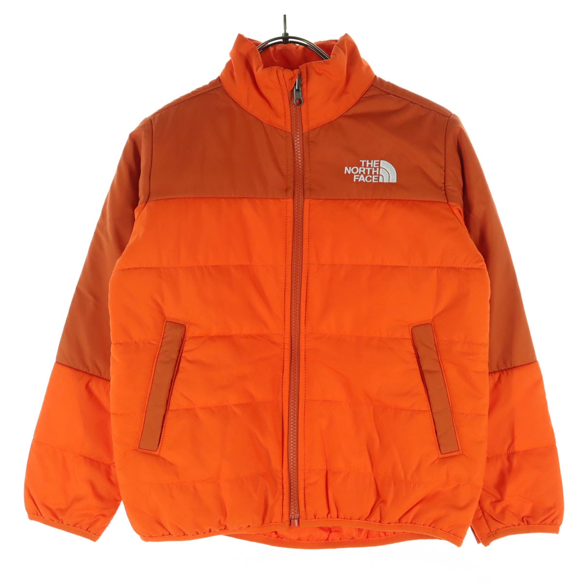 THE NORTH FACE ザノースフェイス ワンポイントロゴ 長袖 中綿ジャケット SP オレンジ NYJ52192Z