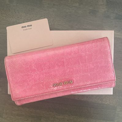 MIUMIU ミュウミュウ 長財布