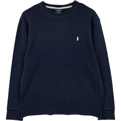 古着 ラルフローレン Ralph Lauren POLO RALPH LAUREN SLEEPWEAR サーマルロンT ワッフル メンズL相当/eaa648060