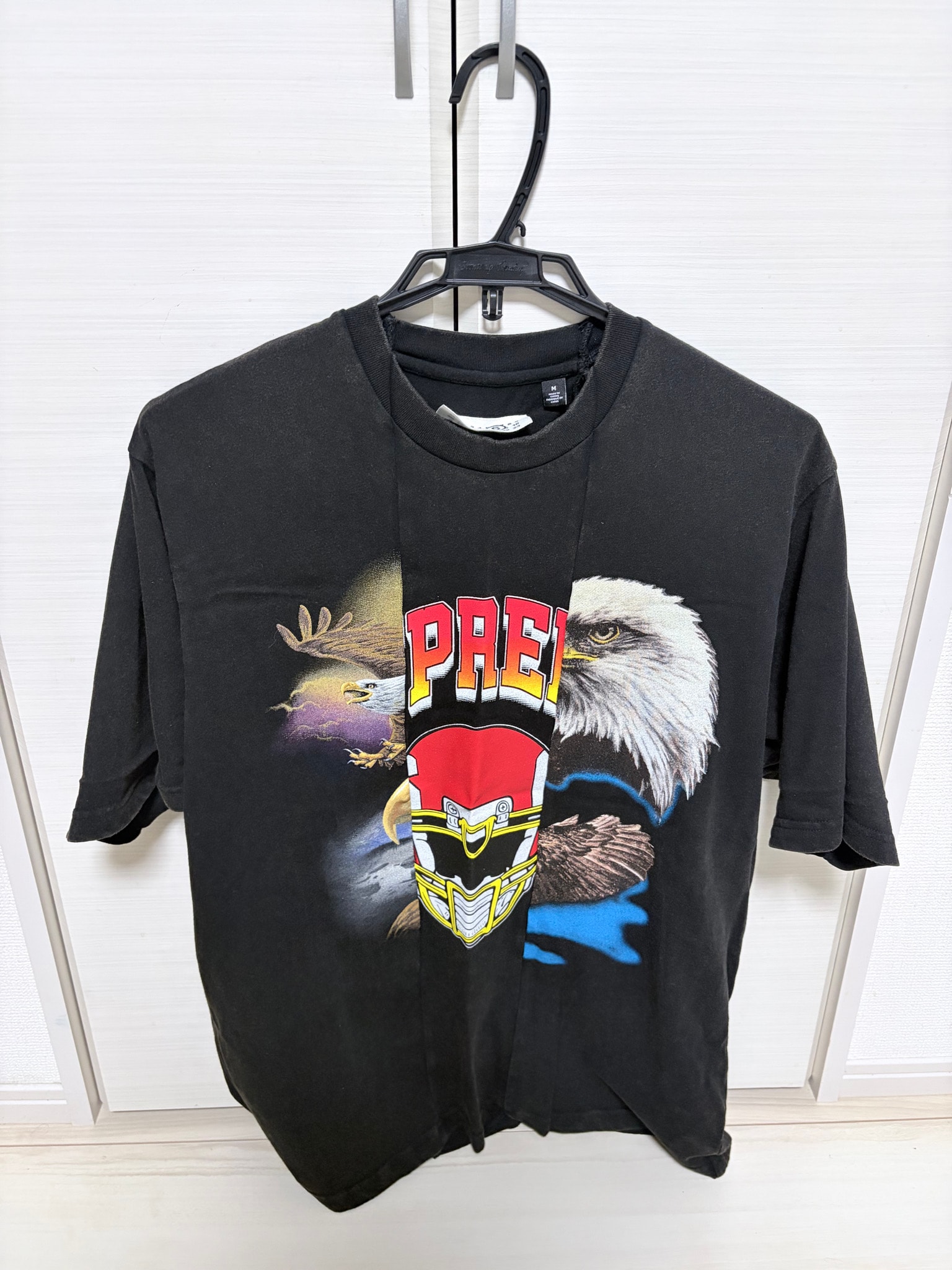 Supreme x MM6 Maison Margiela Split S/S Top "Black"