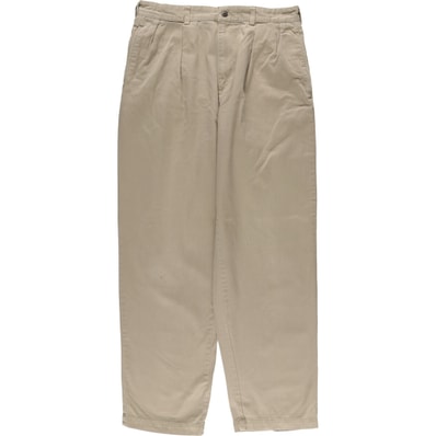 古着 ラルフローレン Ralph Lauren POLO by Ralph Lauren ANDREW PANT ツータック チノパンツ メンズw32相当/eaa565612