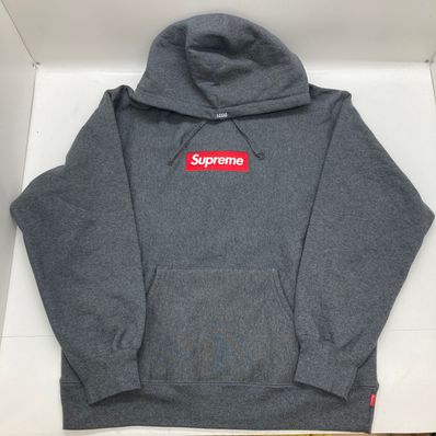 Supreme Box Logo Hooded Sweatshirt "Charcoal" (21FW)
