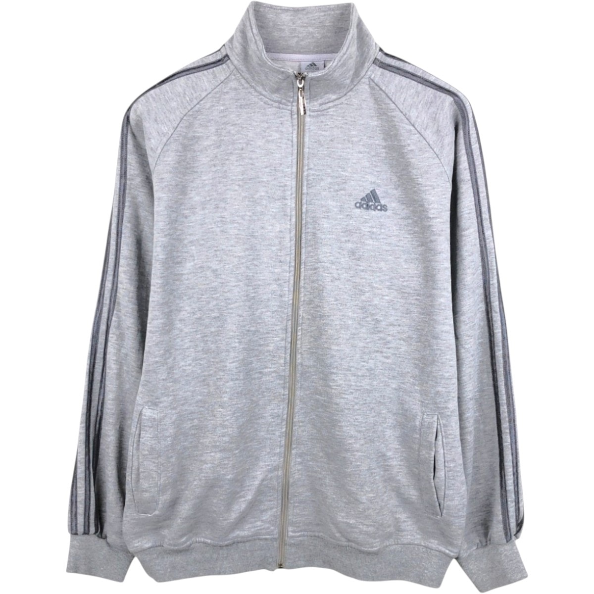 古着 アディダス adidas フルジップスウェットシャツ トレーナー メンズXL相当/eaa679685