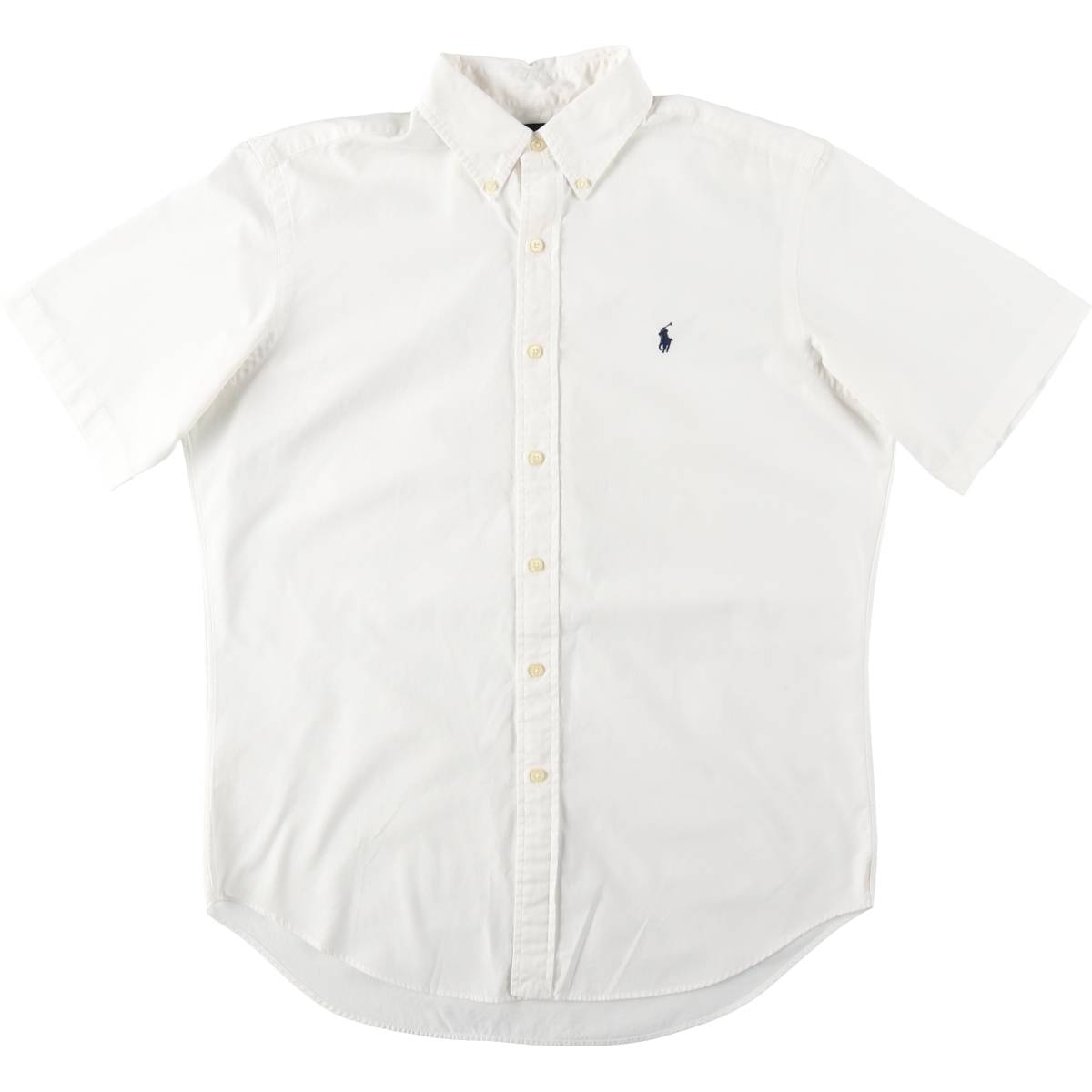 古着 ラルフローレン Ralph Lauren CLASSIC FIT クラシックフィット 半袖 ボタンダウンシャツ メンズM相当/eaa654798