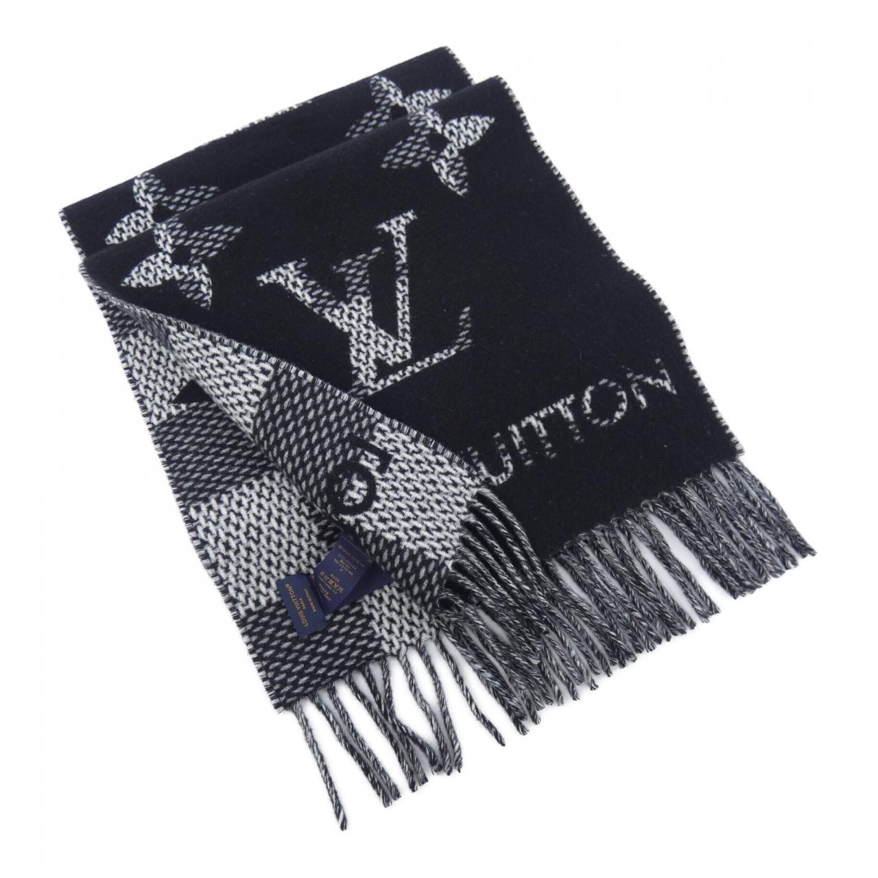 ルイヴィトン LOUIS VUITTON モノチェック M96951 MUFFLER