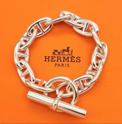 Hermes Chaine D'ancre GM Bracelet "Silver"