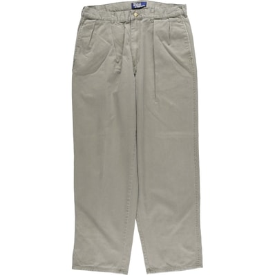 古着 ラルフローレン Ralph Lauren POLO by Ralph Lauren ツータック チノパンツ メンズw34相当/eaa605109