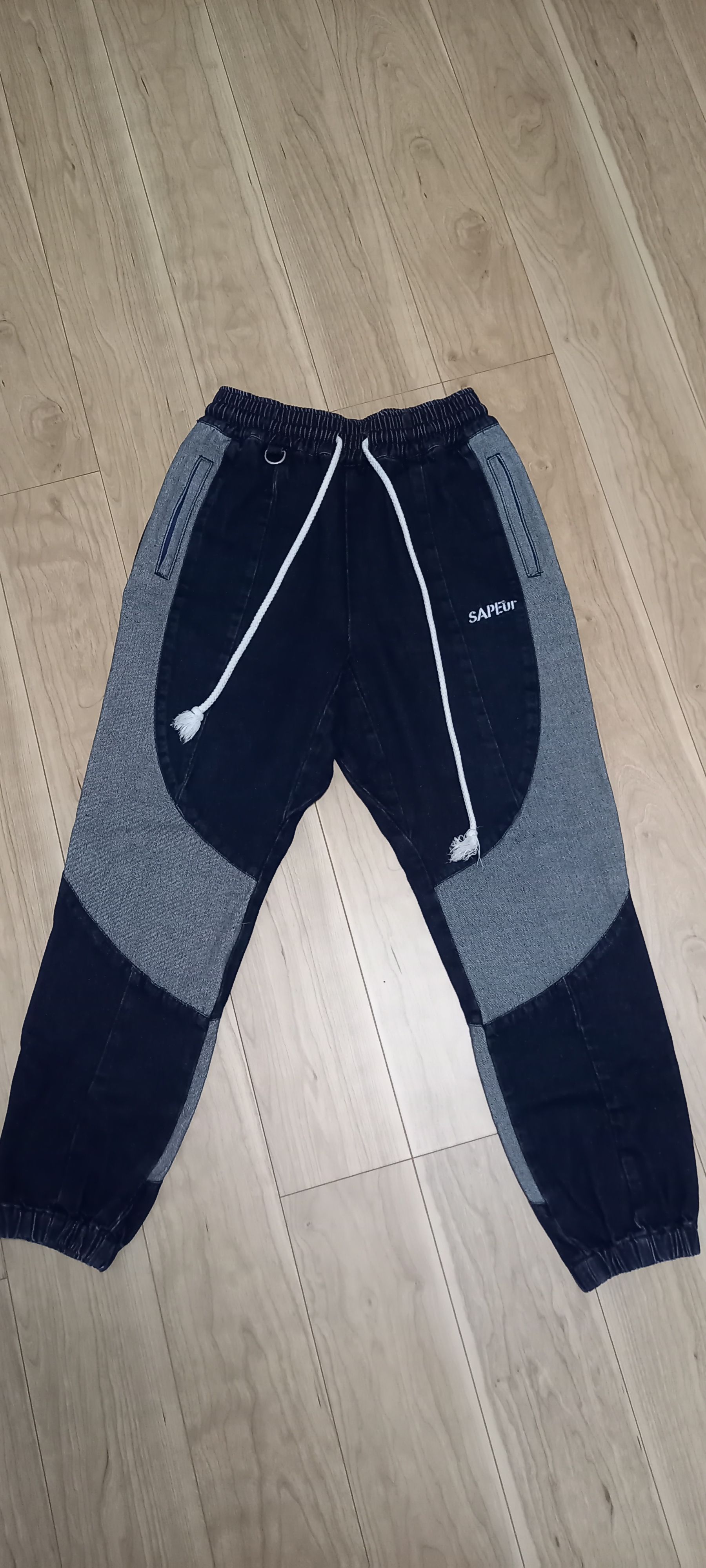 Sapeur Denim Track Pants "Indigo"