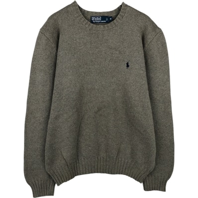 古着 ラルフローレン Ralph Lauren POLO by Ralph Lauren コットンニットセーター メンズM相当/eaa637139