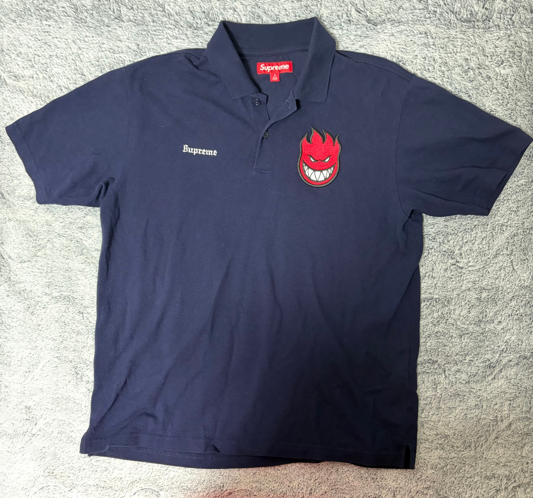 Supreme x Spitfire Polo "Navy"