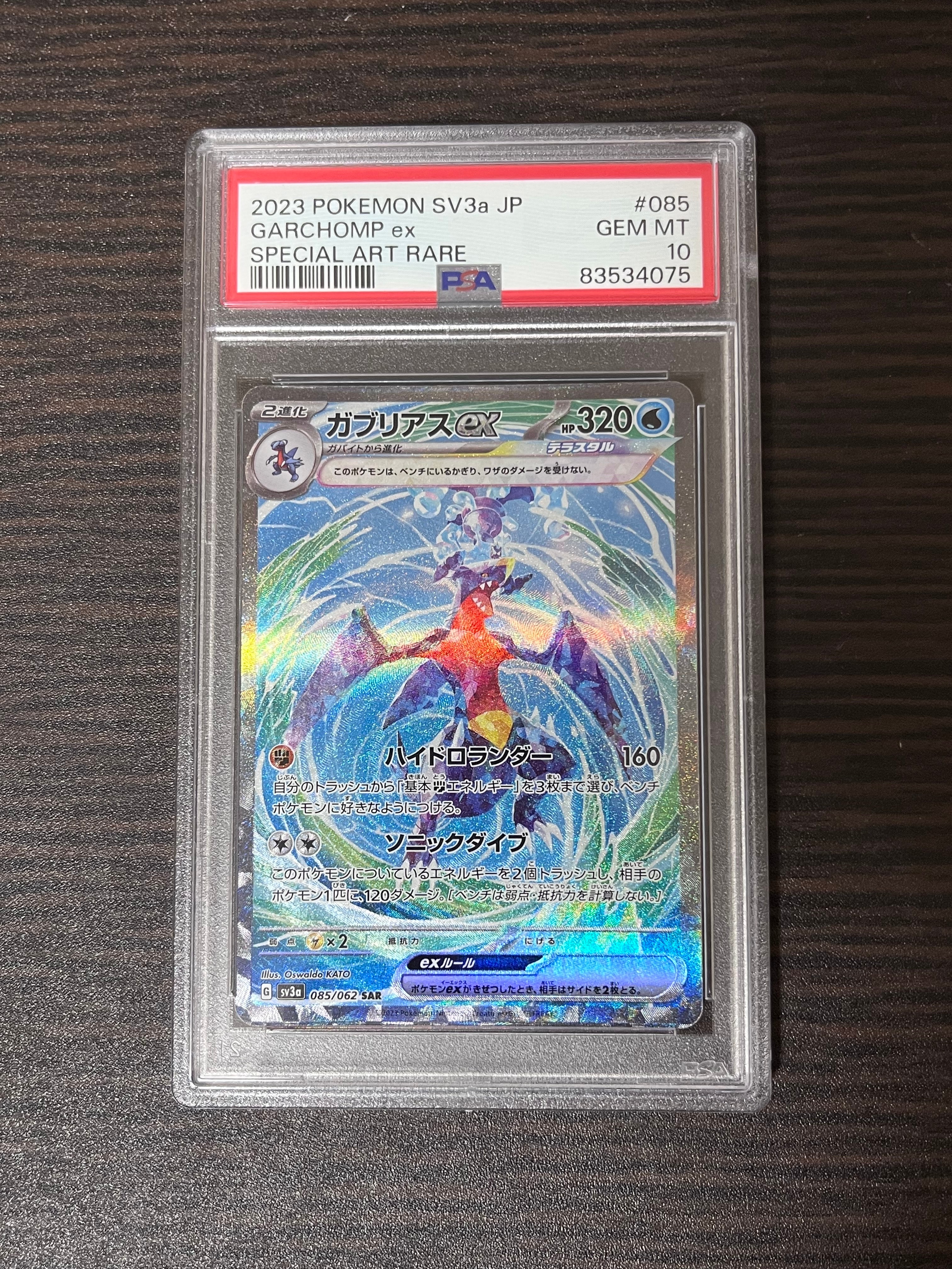 ガブリアスex SAR[SV3a 085/062](強化拡張パック「レイジングサーフ」)