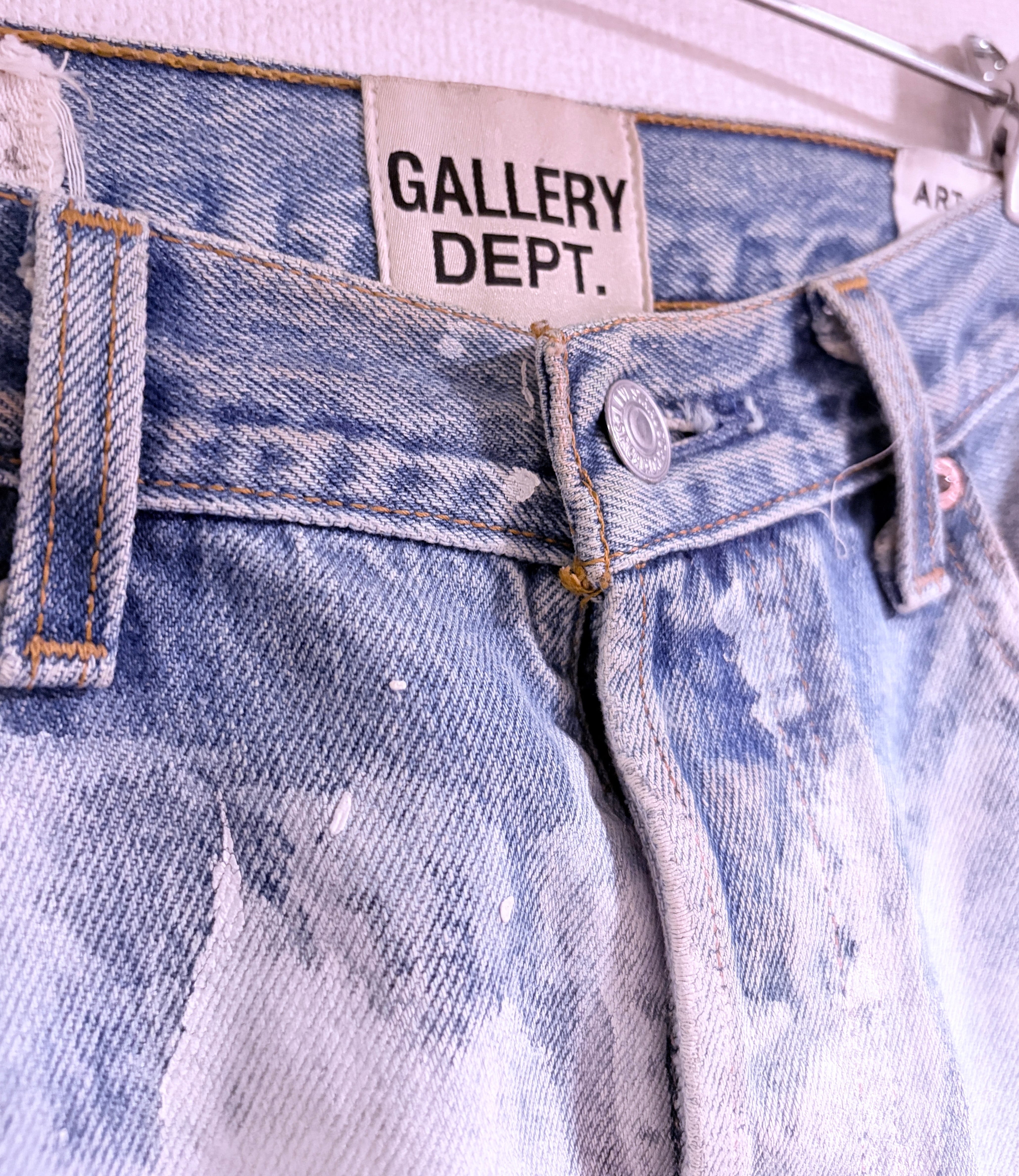 【激レア】ギャラリーデプト 定価約20万円 ペイント デニム ジーンズ