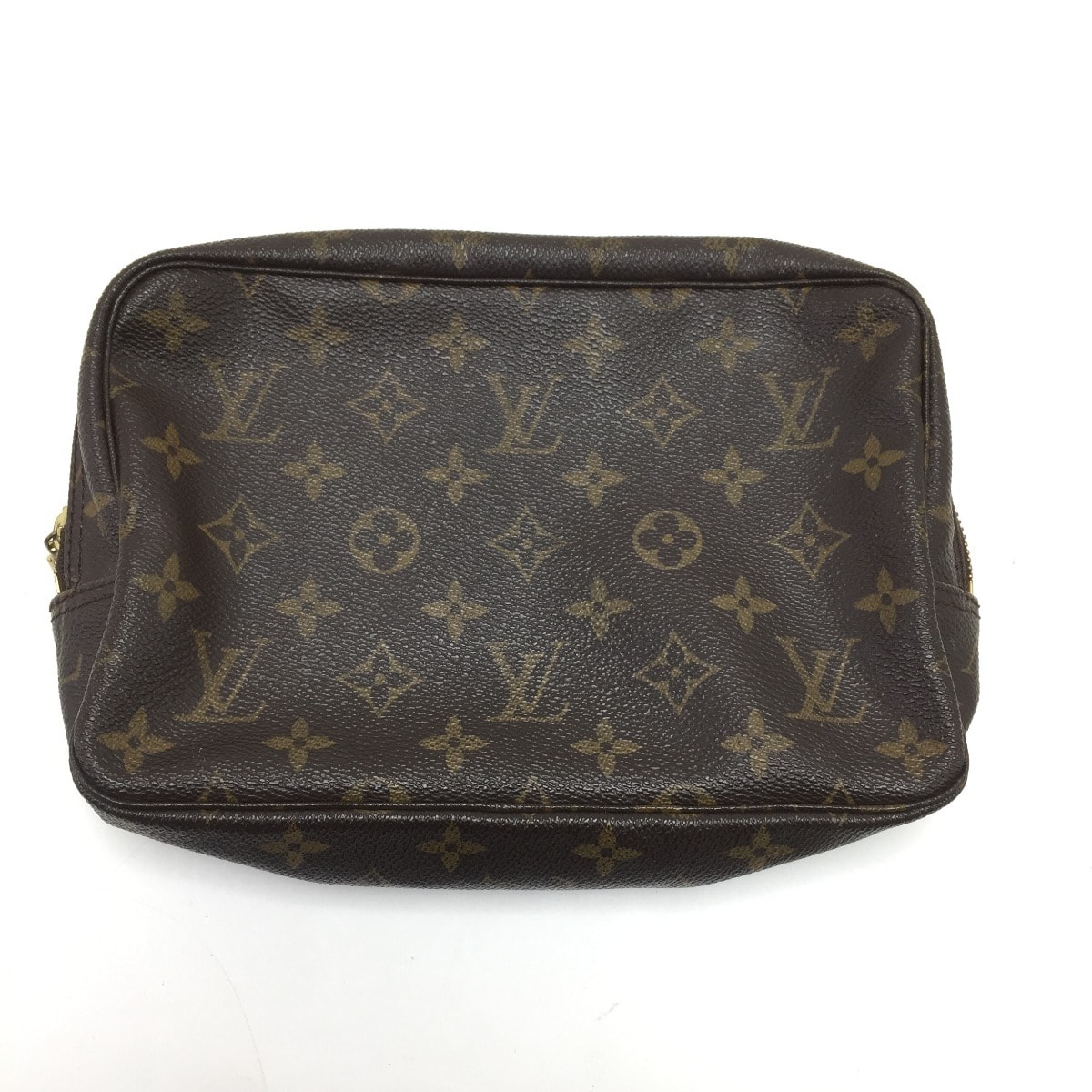 LOUIS VUITTON ルイヴィトン コスメポーチ モノグラム トゥルーストワレット2 中ベタツキあり使用不可 M47524