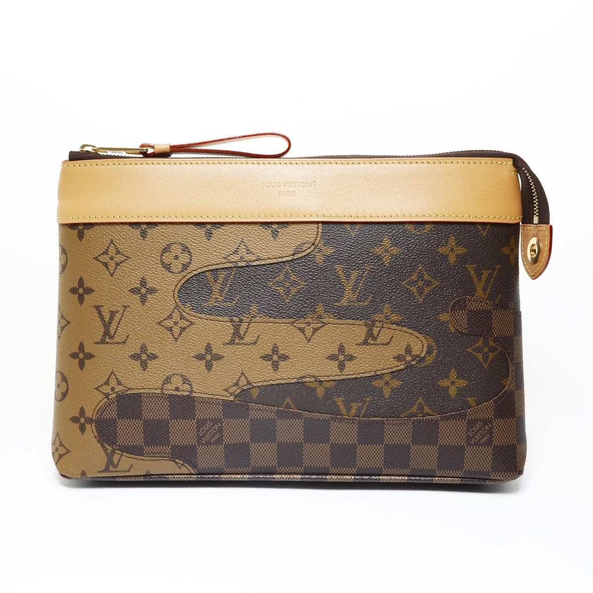 ヴィトン LV ポシェット・ヴォワヤージュ スプール クラッチバッグ【中古】