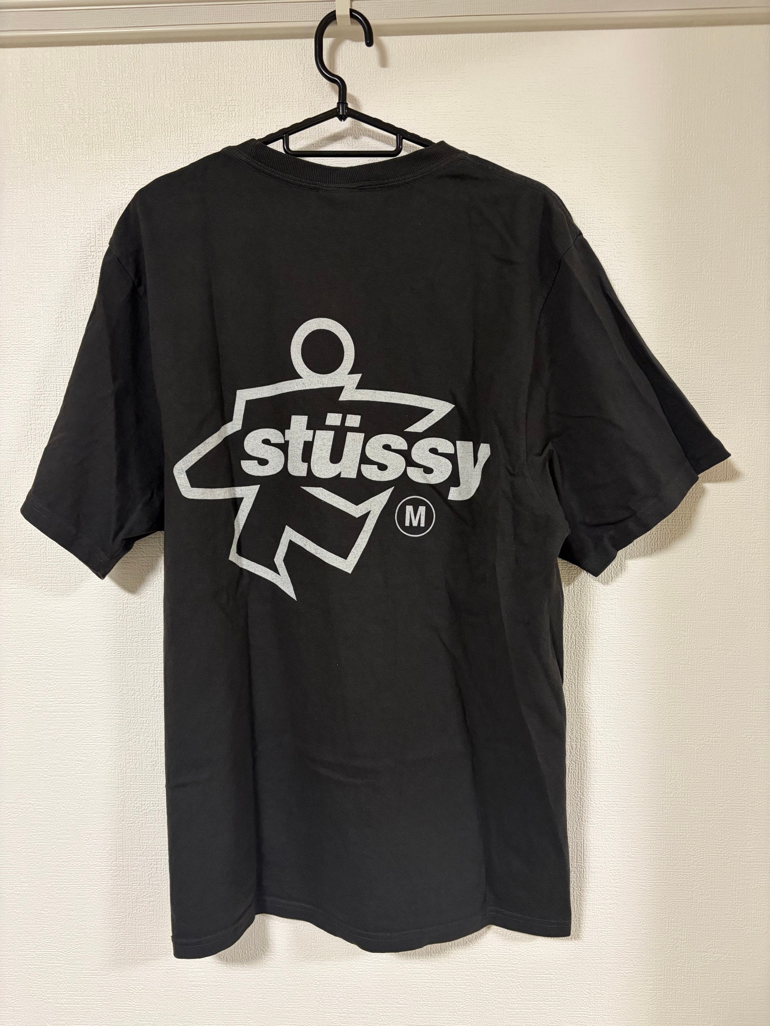 Stussy Surf Size Tee Pigment Dyed "Faded Black"