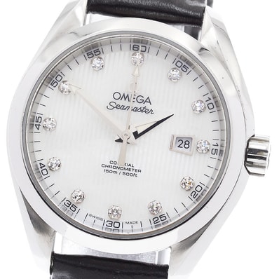 オメガ シーマスター アクアテラ レディース 【中古】