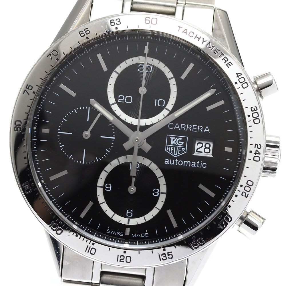 ☆良品 タグホイヤー カレラ キャリバー16 CV2016-2 メンズ 【中古】