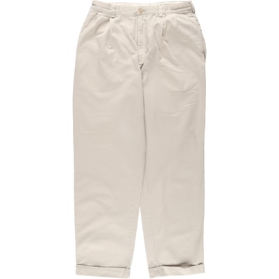 古着 ラルフローレン Ralph Lauren POLO RALPH LAUREN ツータック チノパンツ メンズw33相当/eaa522539