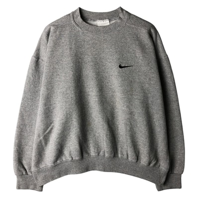 古着 ナイキ NIKE ワンポイントロゴスウェットシャツ トレーナー メンズM相当/eaa609132