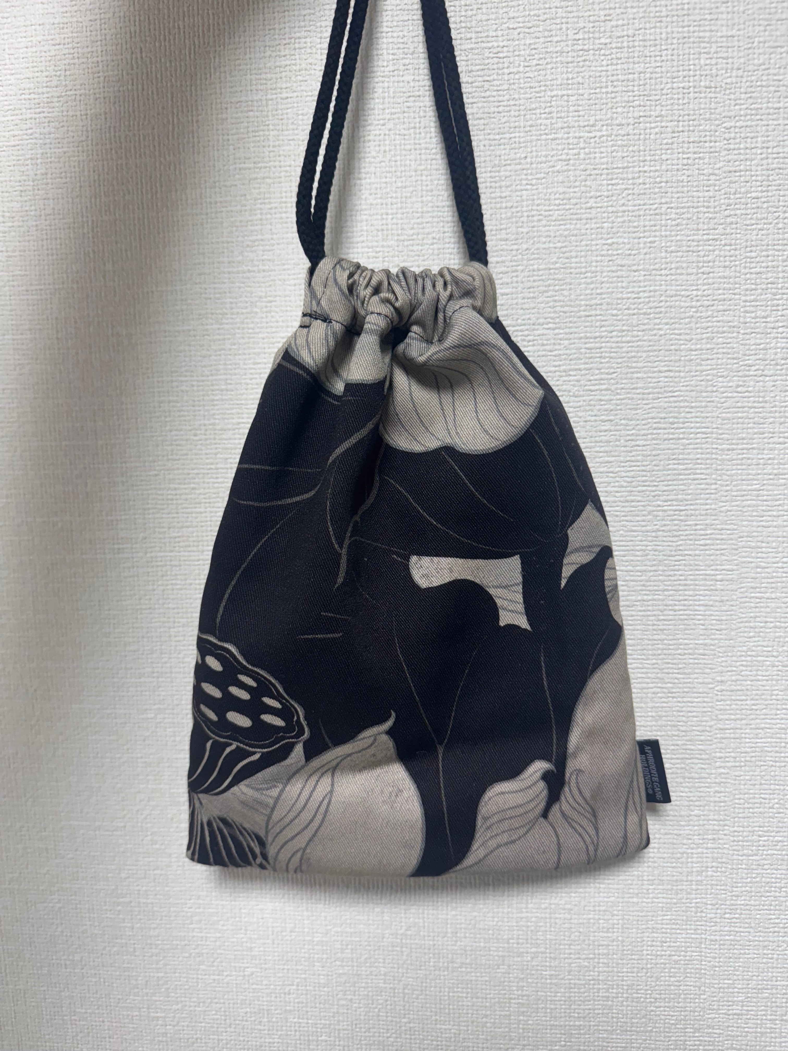 GAKKIN × BUDSPOOL 浮蓮華 DRAWSTRING BAG GAKKIN × BUDSPOOL 浮蓮華 DRAWSTRING BAG – GXX