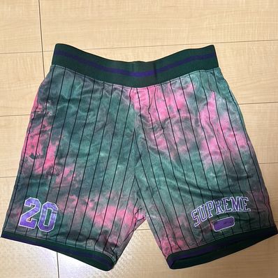 Supreme Dyed Basketball Short "Green"