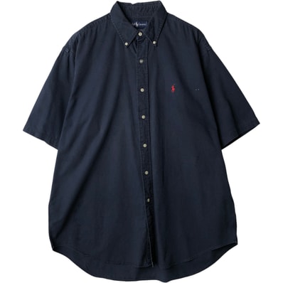 古着 ラルフローレン Ralph Lauren 半袖 ボタンダウンシャツ メンズL相当/eaa636686