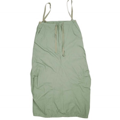 BEAMS BOY ビームスボーイ 22AW ARMY オーバーパンツ アレンジ ワンピース 13-26-0017-791 Free OLIVE サロペット スカート ボトムス g25633