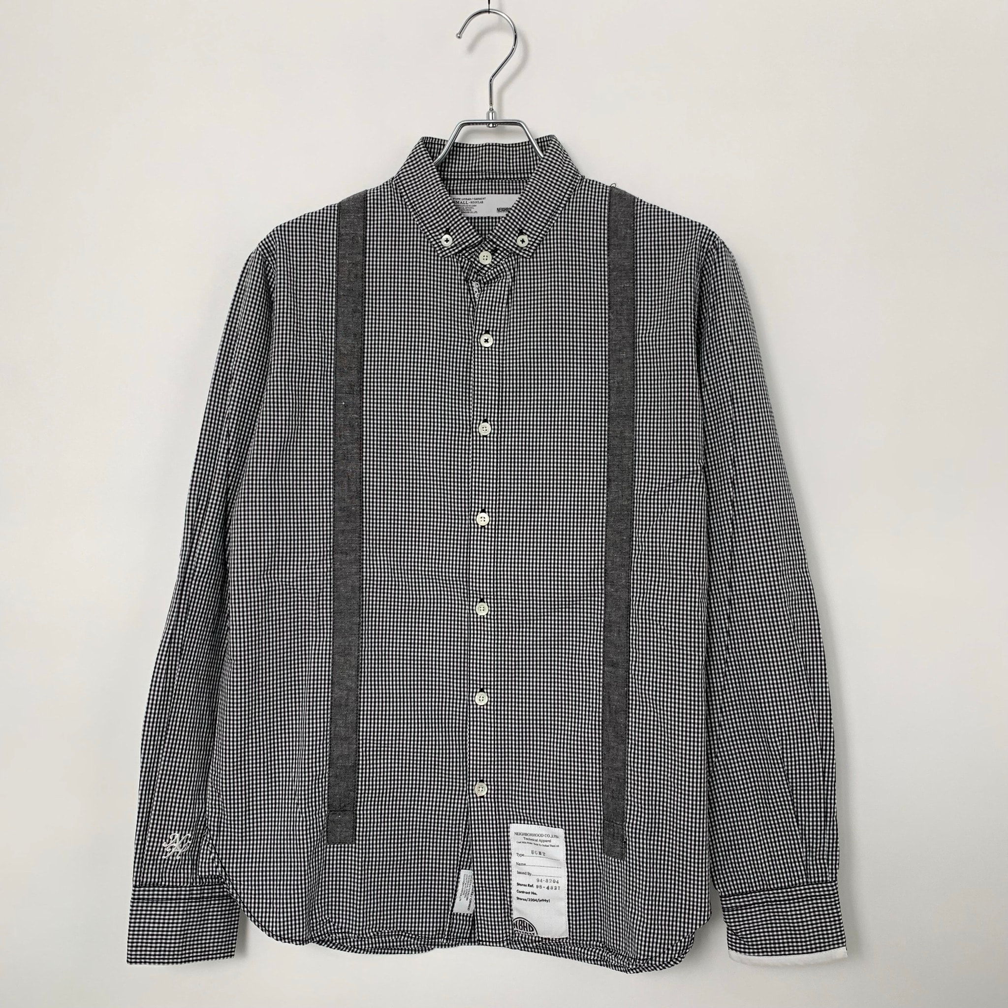 Border long sleeve cut and sew