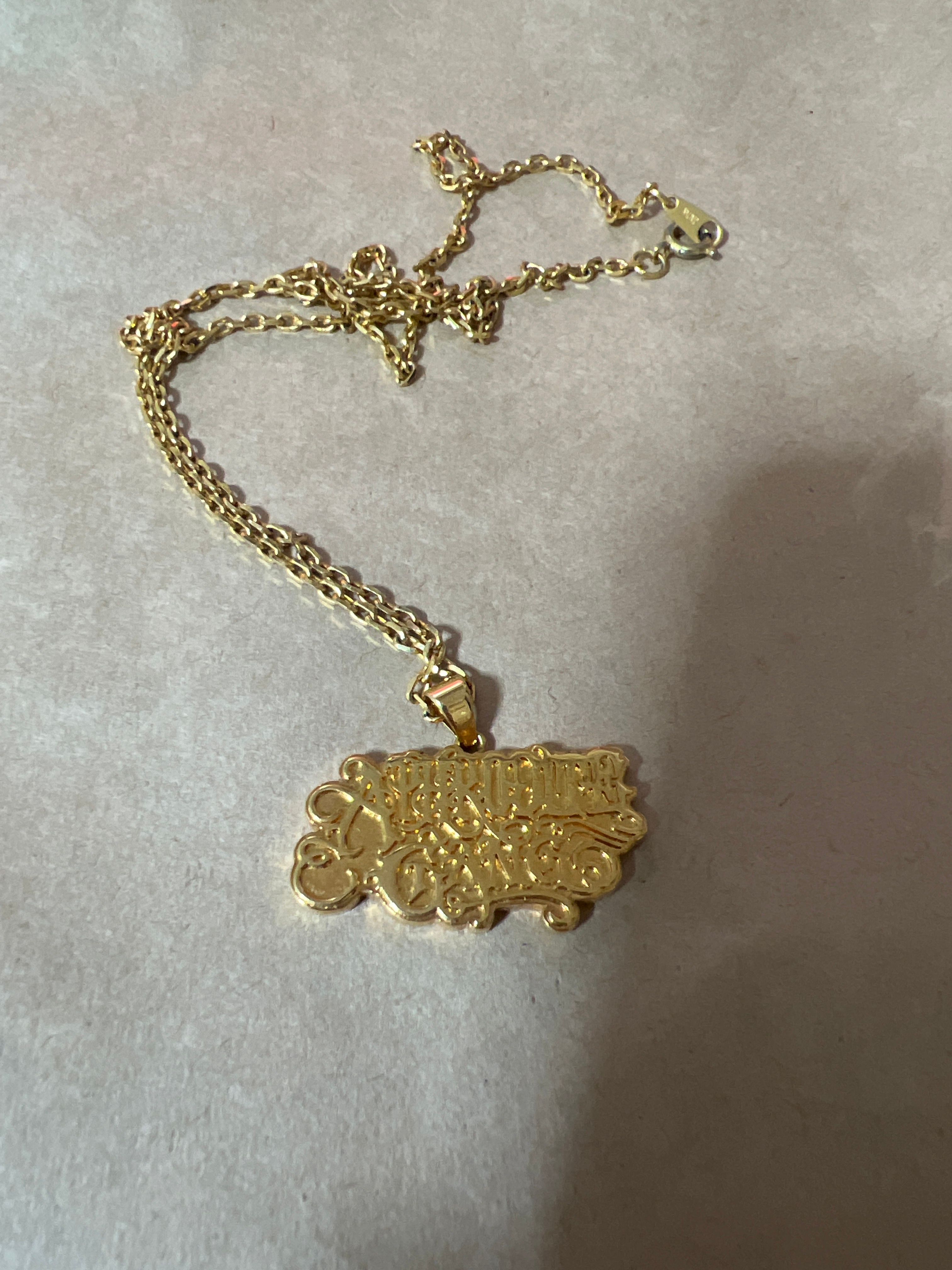 APHRODITEGANG GANG / ORIGINAL NECKLACE Small "Glod"