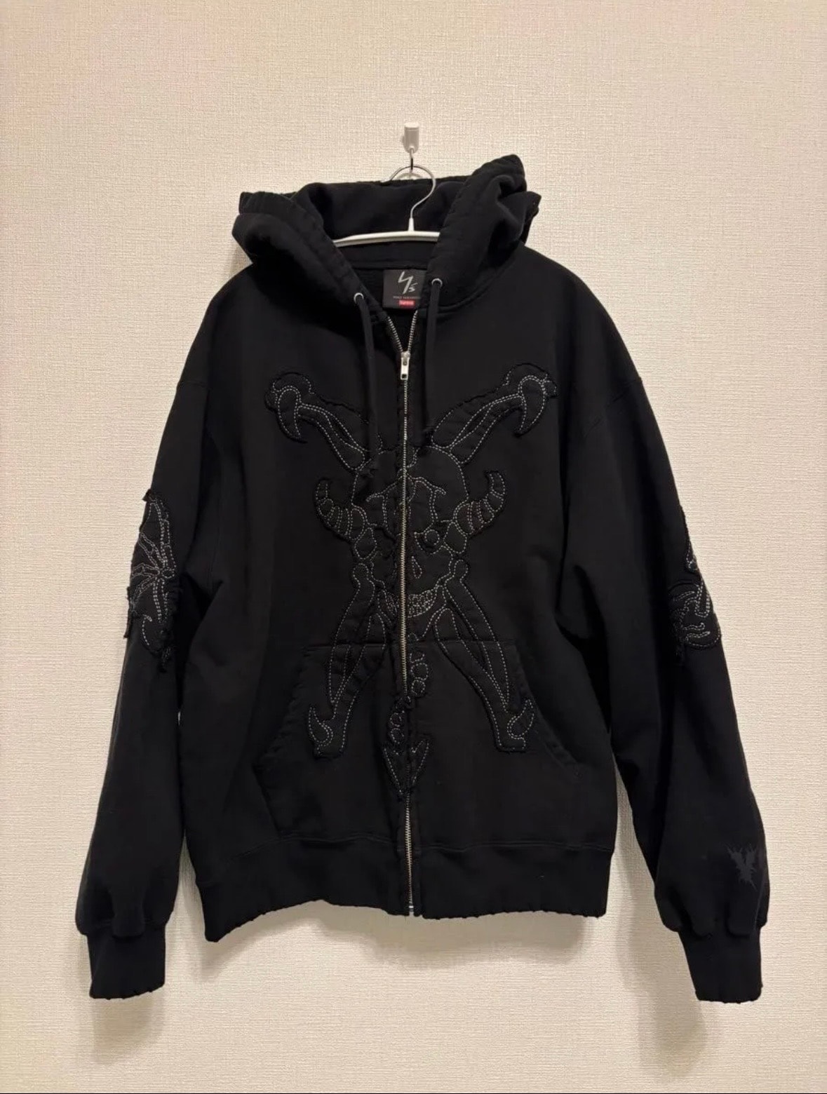 Supreme x Y's by Yohji Yamamoto Zip Up Hooded Sweatshirt 