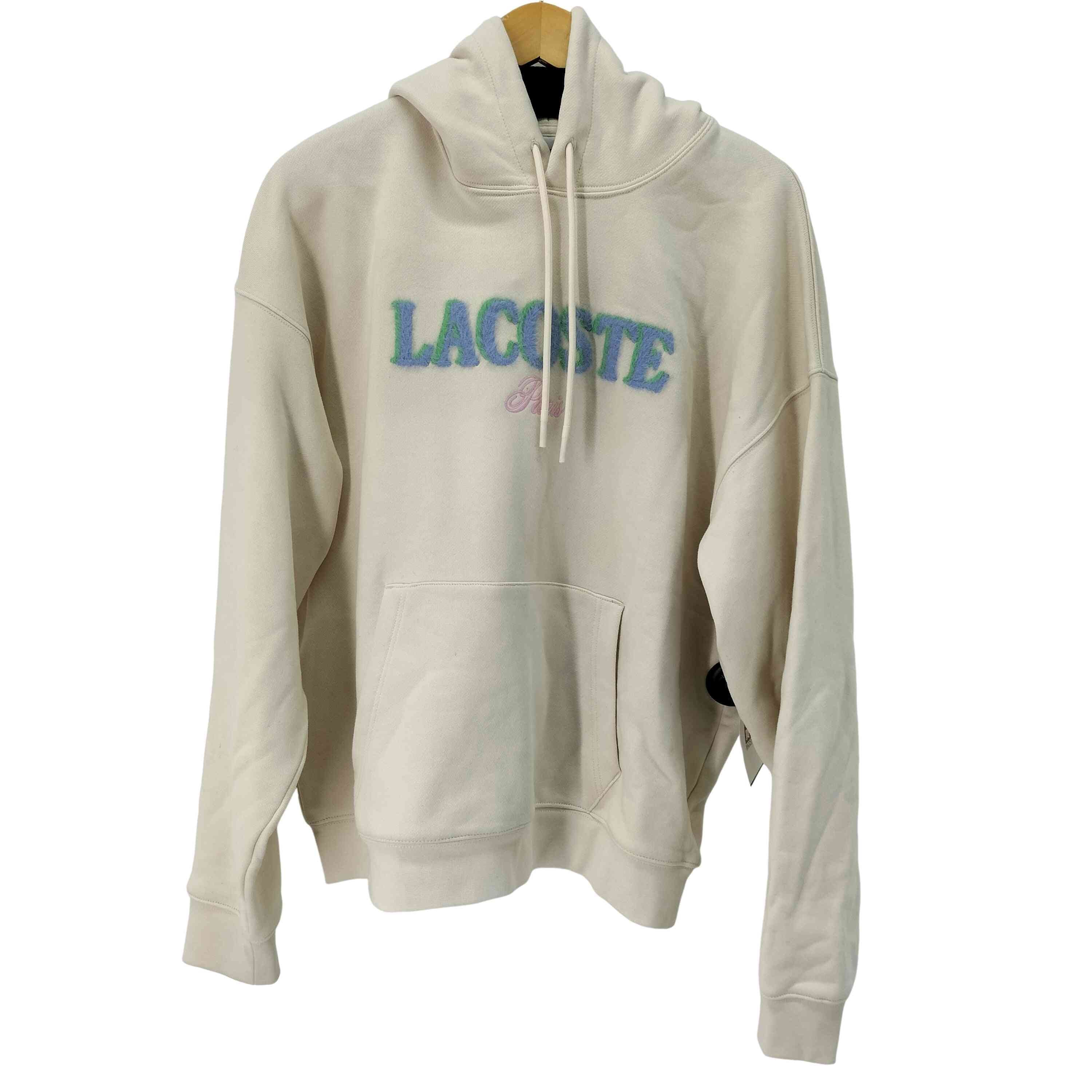 シャギーブランドネームロゴスウェットフーディー【1142238788219】