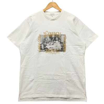 ENGINEERED GARMENTS エンジニアードガーメンツ EXPANSION NY QUEENS 1998 プリント 半袖Tシャツ 52766