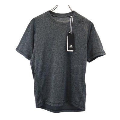 未使用 adidas アディダス トレーニング 半袖 Tシャツ S グレー系