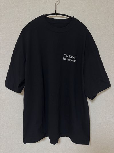 ENNOY Professional Logo T-Shirt "Black/White" (24SS) SS24BRENCT04NTL