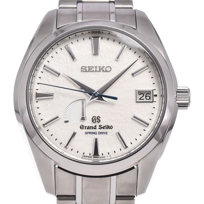 セイコー SEIKO SBGA211/9R65-0AE0 グランドセイコー ヘリテージコレクション 雪白 スプリングドライブ メンズ 良品 腕時計 Q#149017