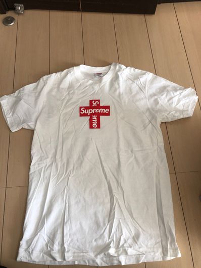 Supreme Cross Box Logo Tee "White"