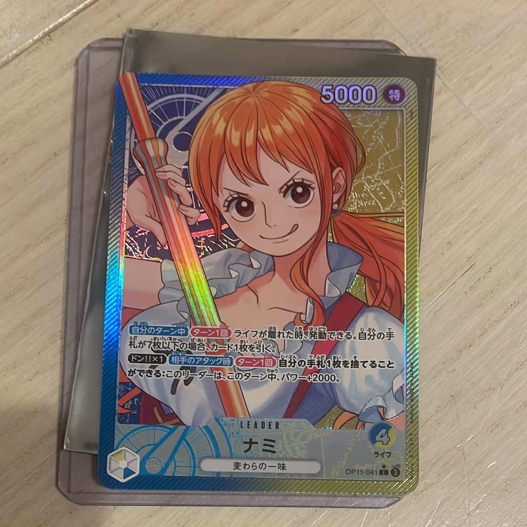 PSA10】ナミ L-P [OP11-041](ブースターパック「神速の拳」) 1枚の中古