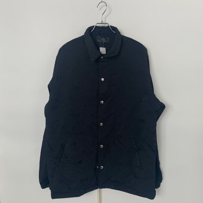 Comme des Garcons CDG Jacquard Coach Jacket "Black"