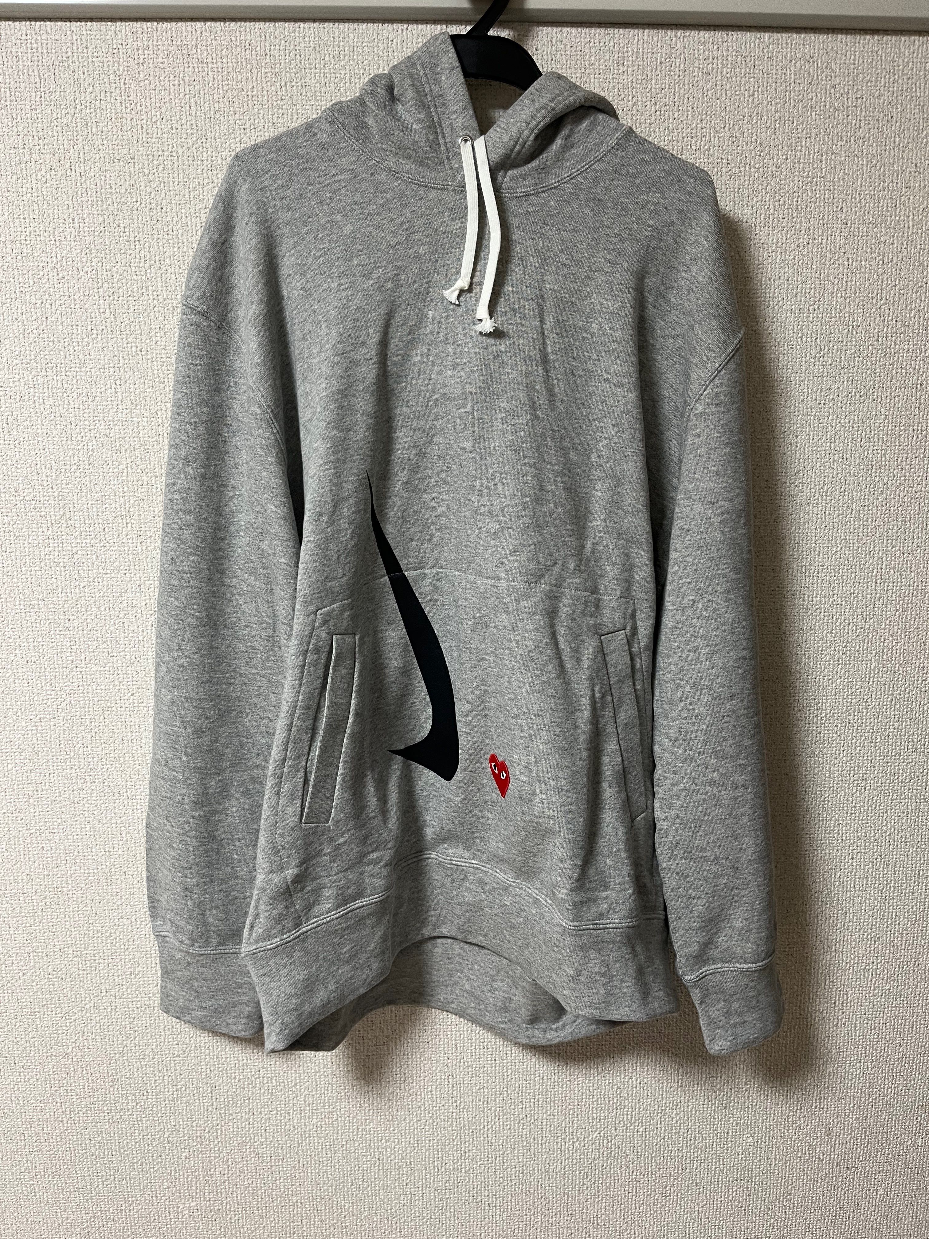 Nike x CDG Play Hoodie "Grey"