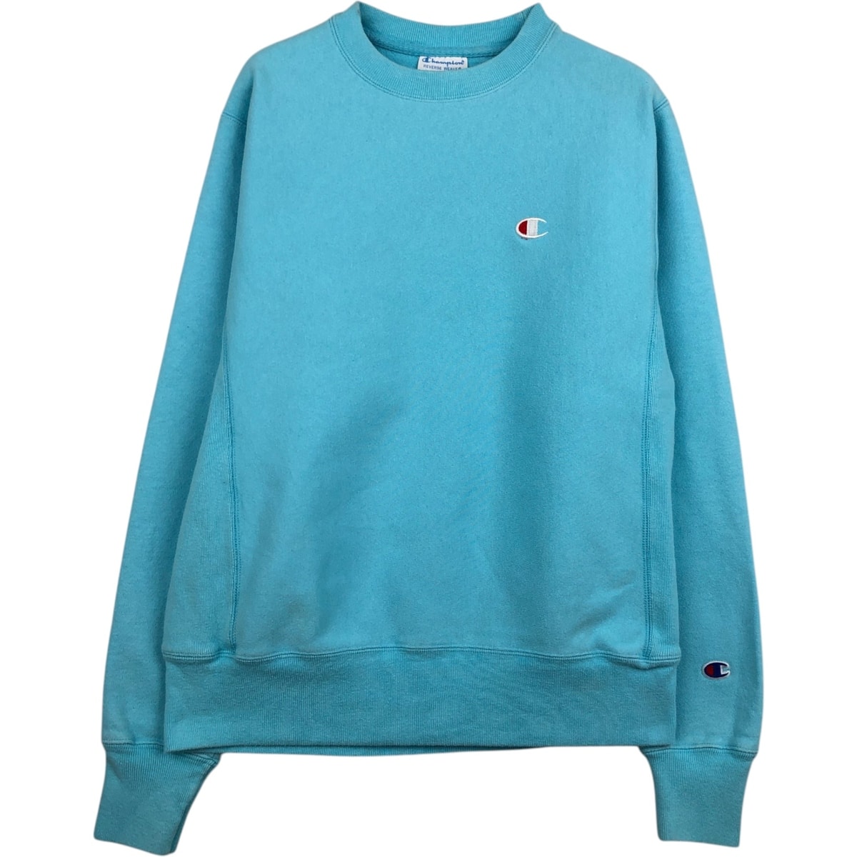 古着 チャンピオン Champion REVERSE WEAVE リバースウィーブ ワンポイントロゴスウェットシャツ トレーナー レディースS相当/eaa621205