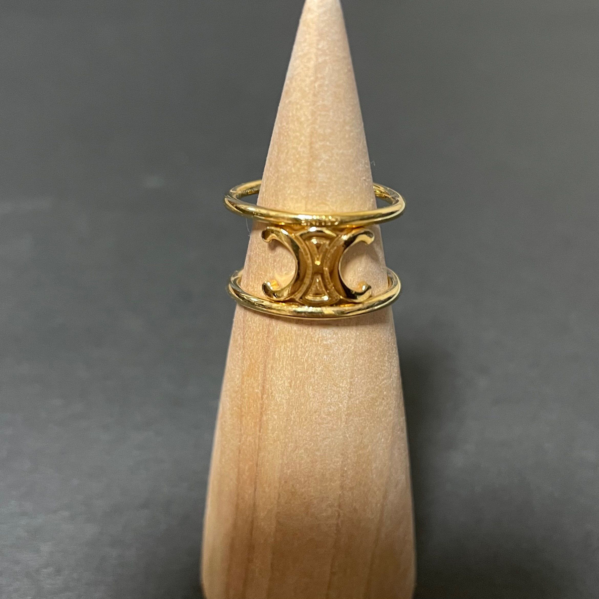 セリーヌ マイヨン トリオンフ リング ゴールド