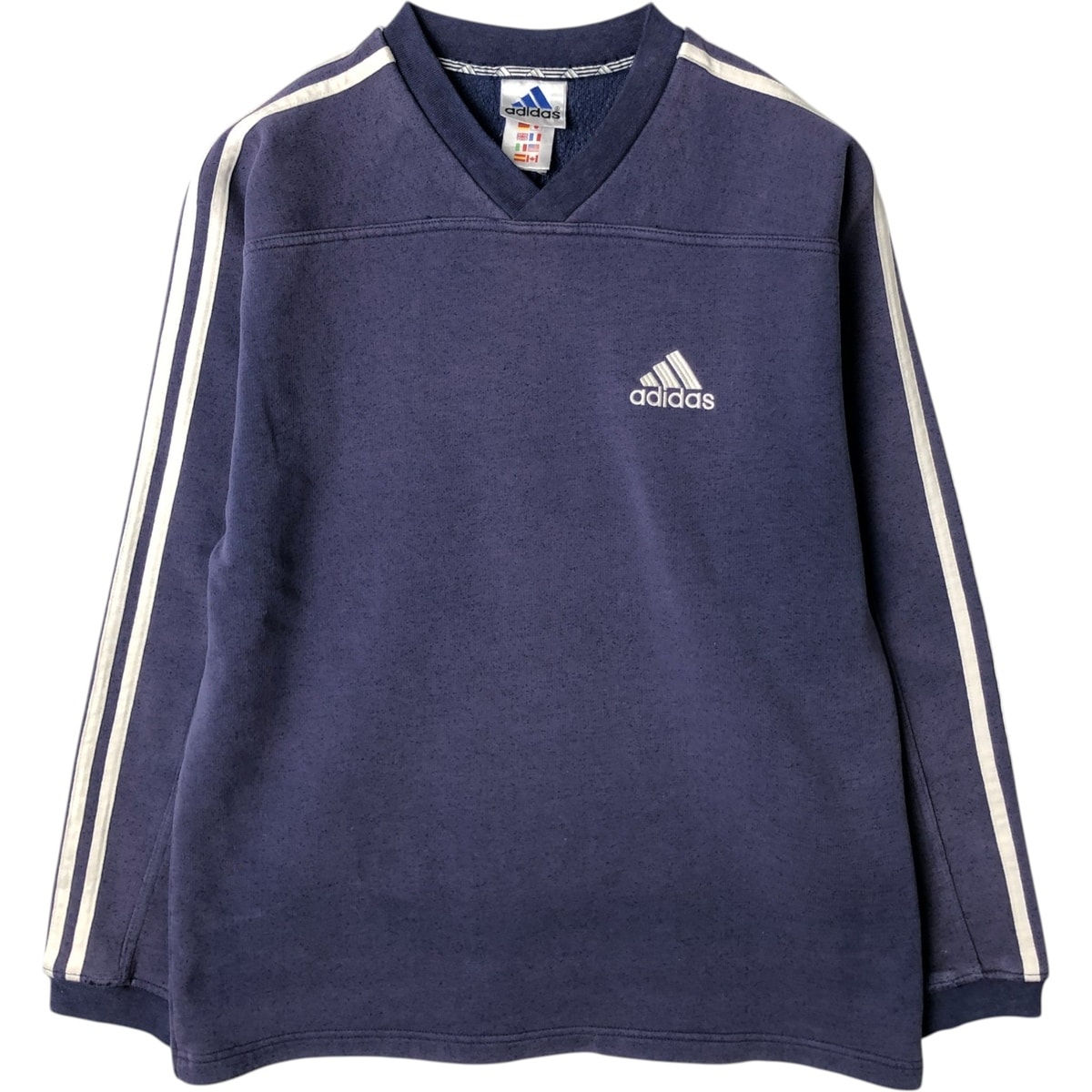 古着 90年代 アディダス adidas ワンポイントロゴスウェットシャツ トレーナー メンズM相当 ヴィンテージ/eaa635071