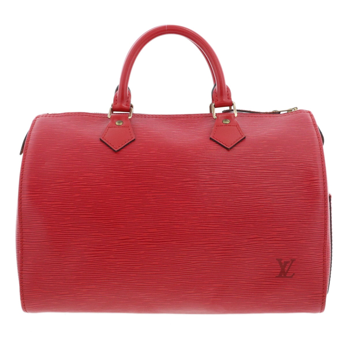 LOUIS VUITTON ルイ・ヴィトン スピーディ 30 ハンドバッグ M43007 エピレザー レッド  レディース【中古】