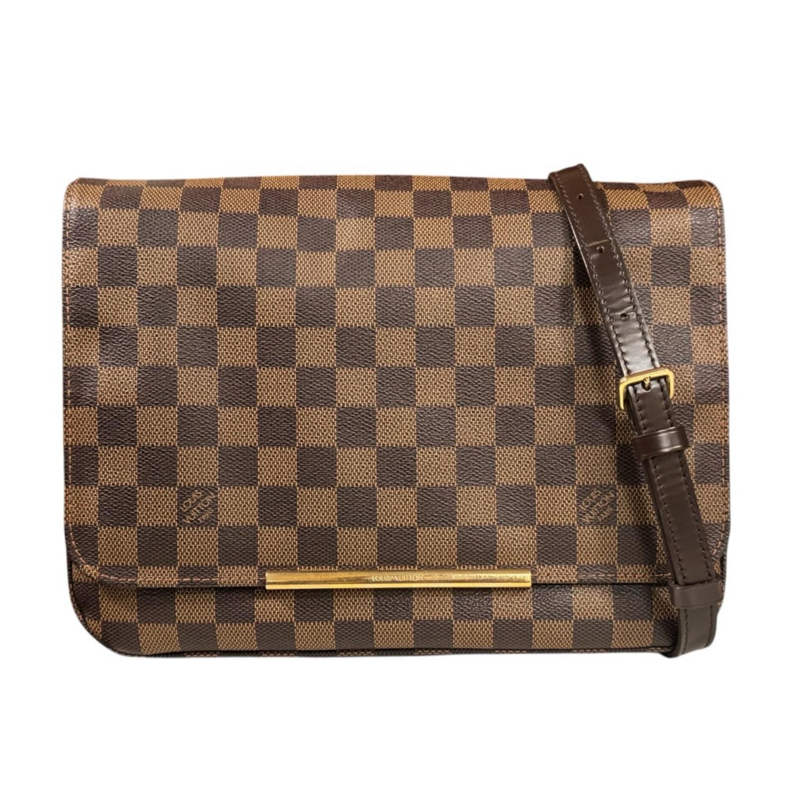 ルイヴィトン ホクストンGM ダミエ ショルダーバッグ ダミエキャンバス N41253 ブラウン レディース LOUIS VUITTON  中古