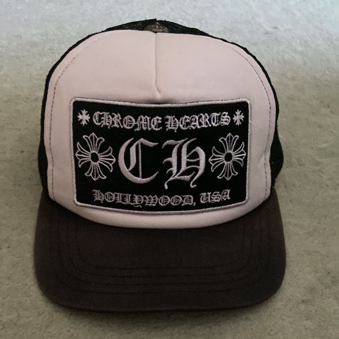 Chrome Hearts Trucker Cap CH "Black/White"