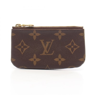 ルイ・ヴィトン LOUIS VUITTON ポシェットクレ モノグラム コインケース 財布 PVC メンズ レディース ブラウン系 M62650 【中古】