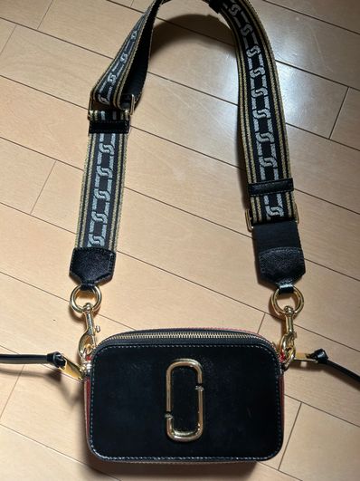 マークジェイコブス スナップショット レッド/シャンティ