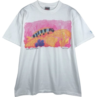 古着 90年代 オニータ ONEITA Elegant blenny アートTシャツ メンズXL相当 ヴィンテージ/eaa643217