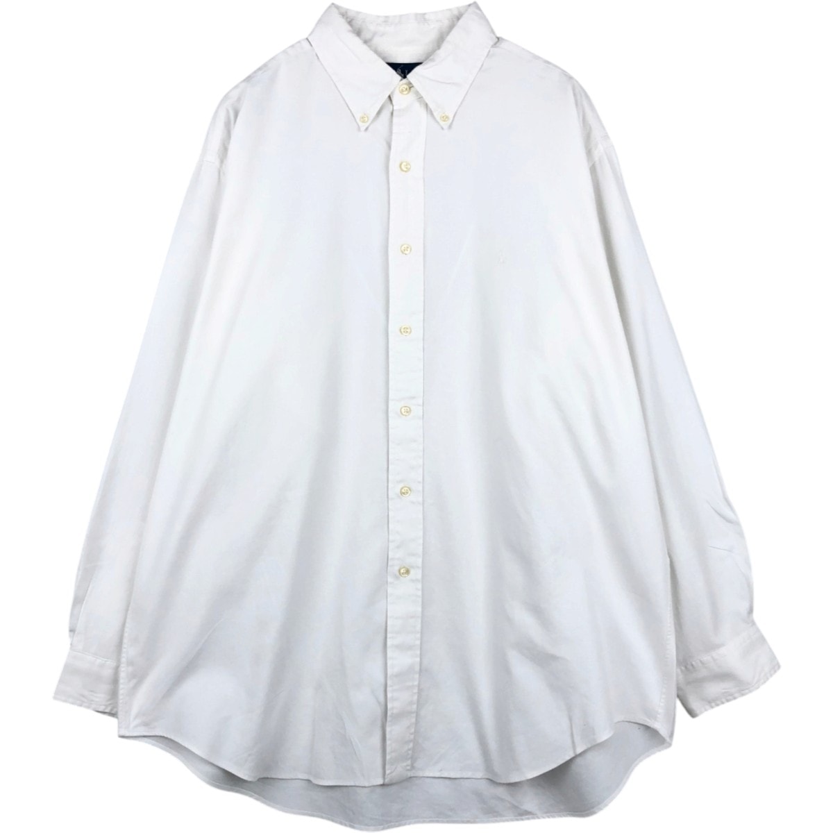 古着 ラルフローレン Ralph Lauren YARMOUTH 長袖 ボタンダウンシャツ メンズXL相当/eaa676962