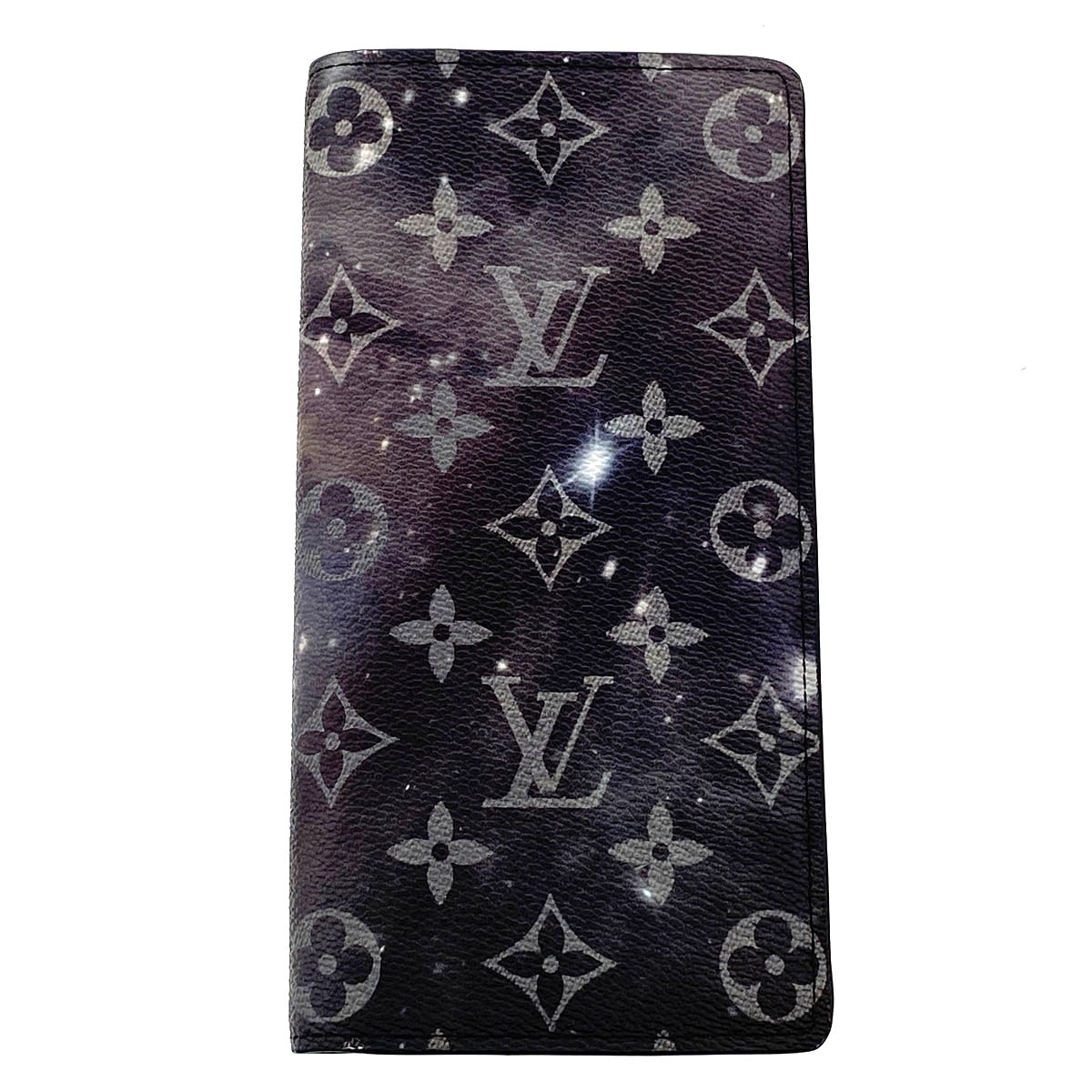 LOUIS VUITTON ルイ・ヴィトン ポルトフォイユ プラザ 長財布 M63871 モノグラム ブラック グレー  メンズ【中古】